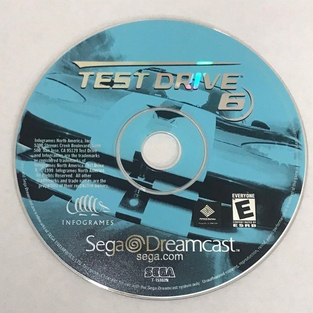 Sega Dreamcast Test Drive 6